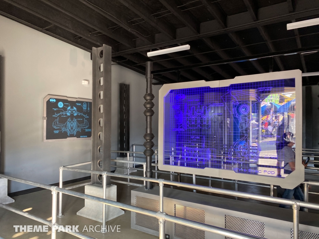 Batman The Ride at Six Flags Discovery Kingdom