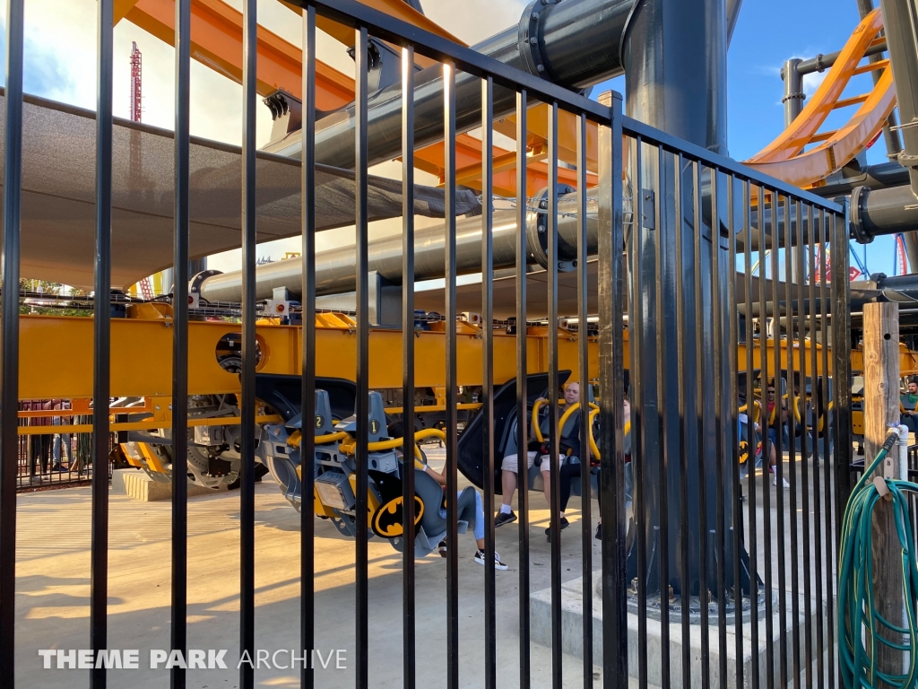 Batman The Ride at Six Flags Discovery Kingdom