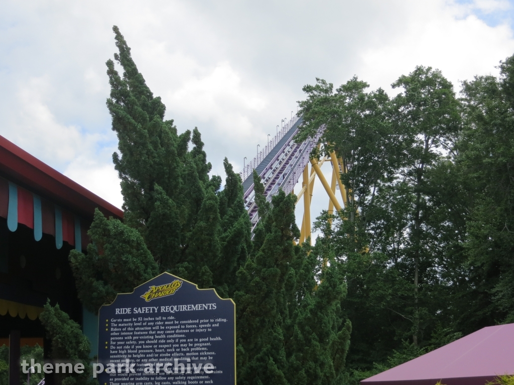 Apollo's Chariot at Busch Gardens Williamsburg