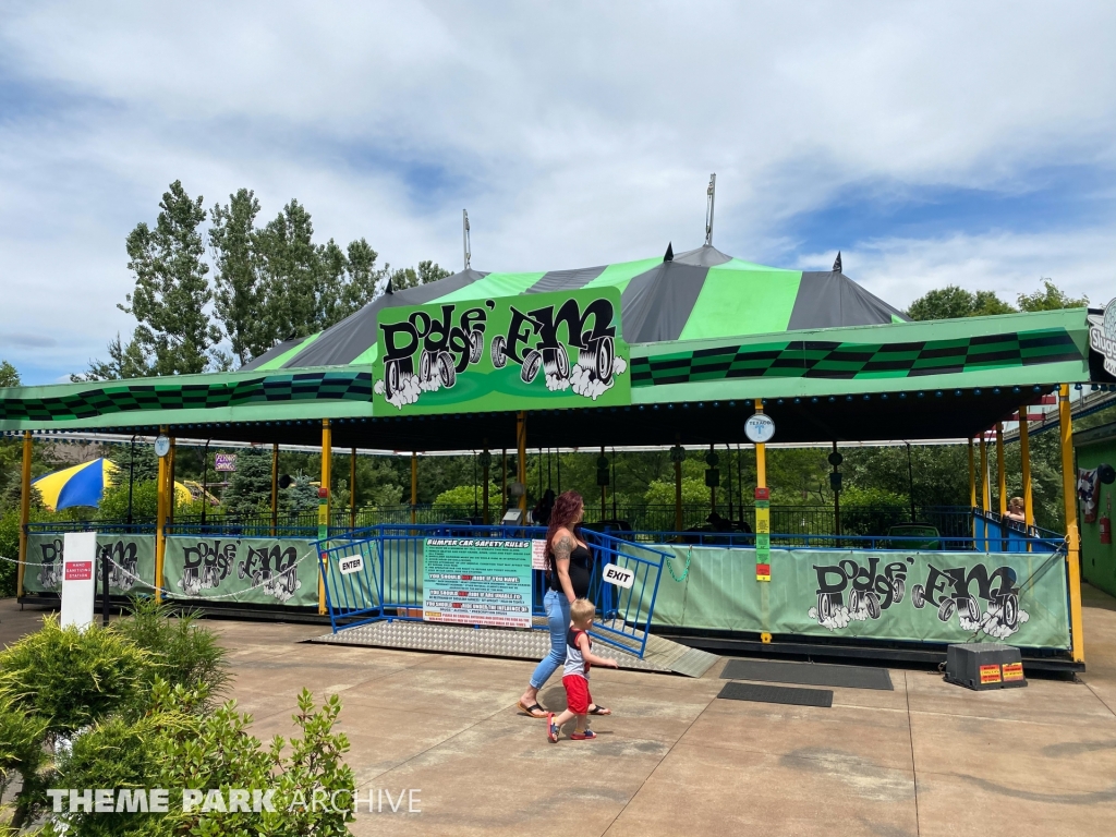 Dodge'em Bumper Cars at Sluggers & Putters Amusement Park