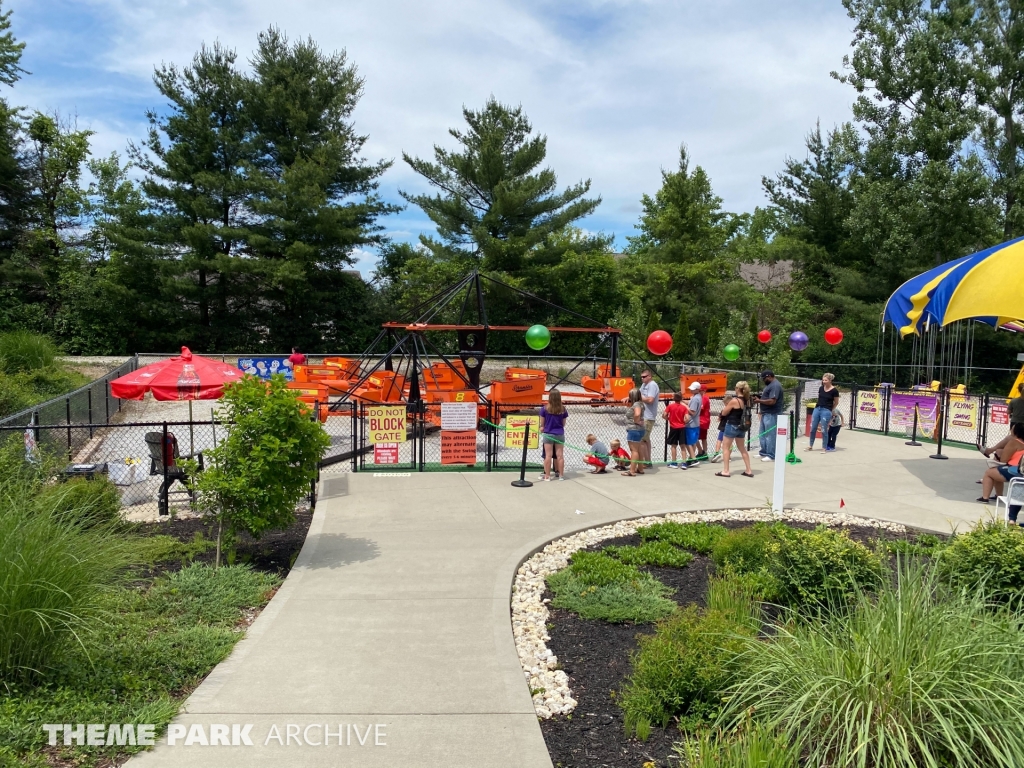 The Scrambler at Sluggers & Putters Amusement Park