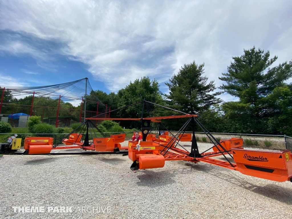 The Scrambler at Sluggers & Putters Amusement Park