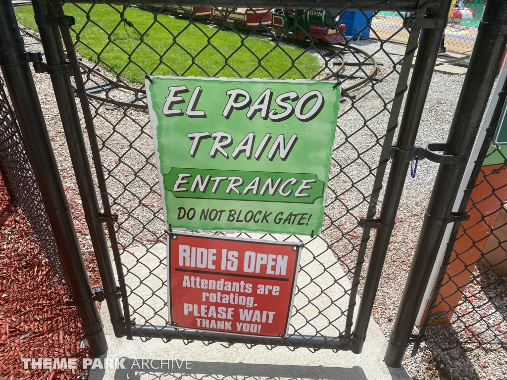 El Paso Railroad at Sluggers & Putters Amusement Park