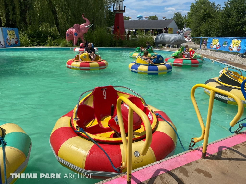 Bumper Boats at Sluggers & Putters Amusement Park