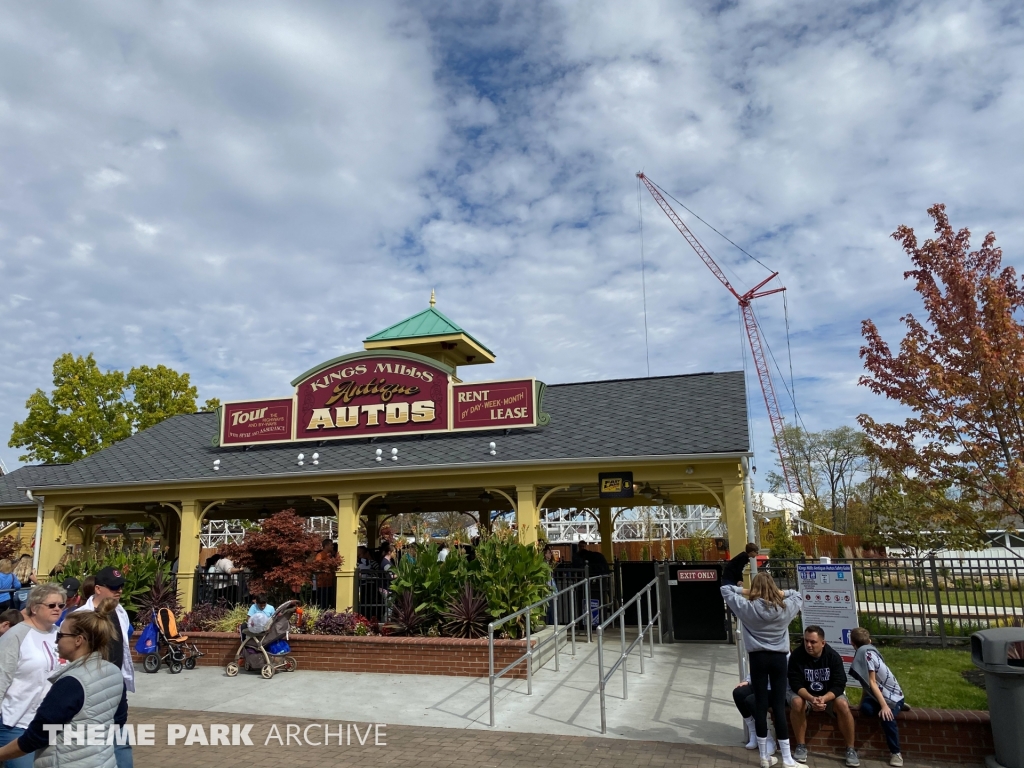 Kings Mills Antique Autos at Kings Island
