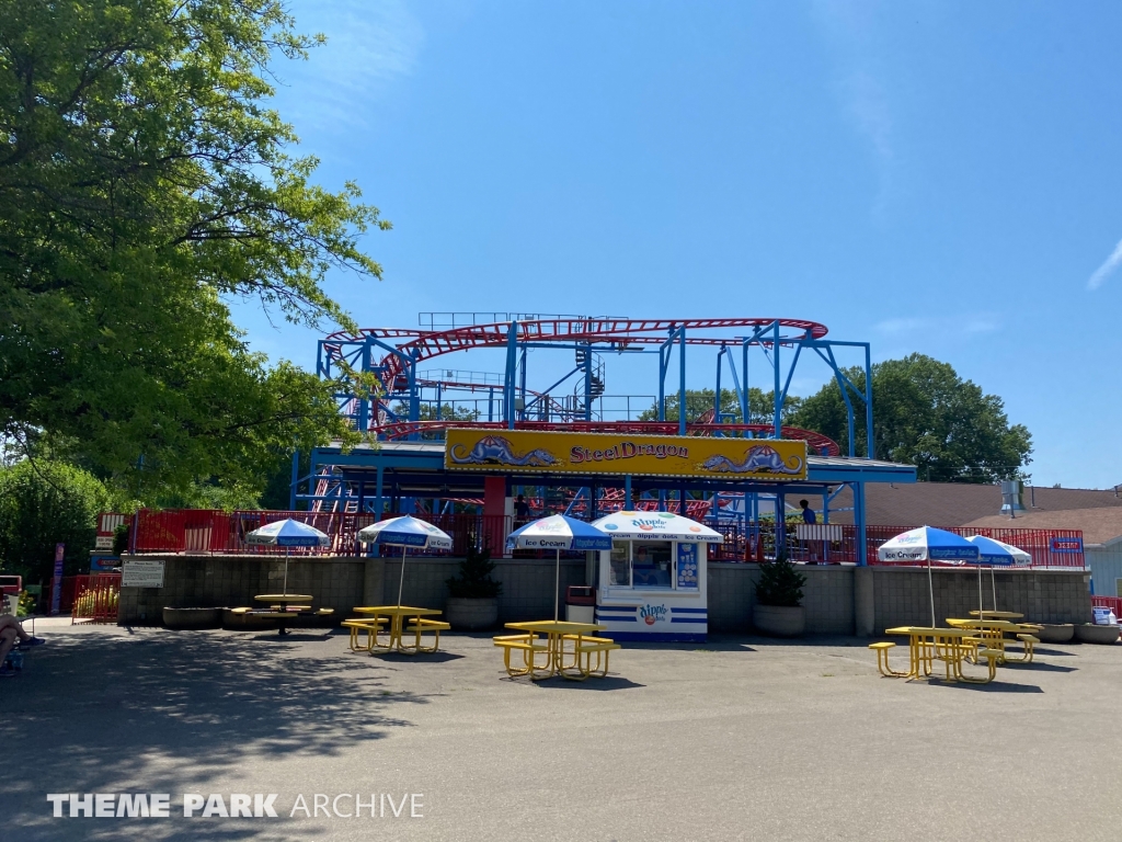 Steel Dragon at Waldameer Park