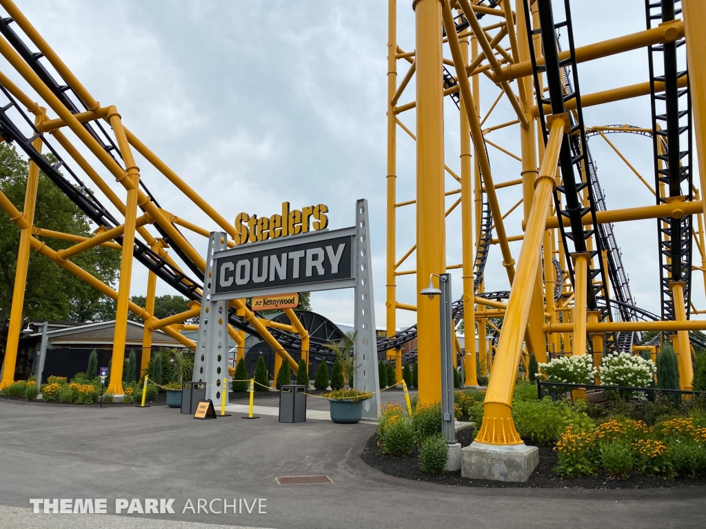 Steel Curtain at Kennywood