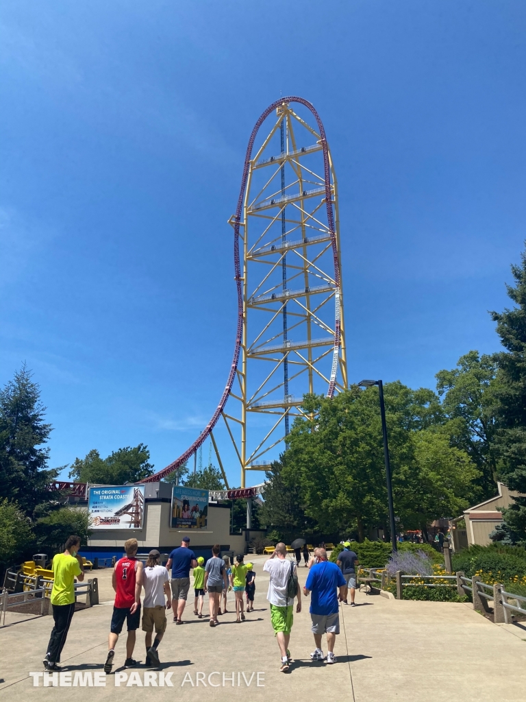 Top Thrill Dragster at Cedar Point