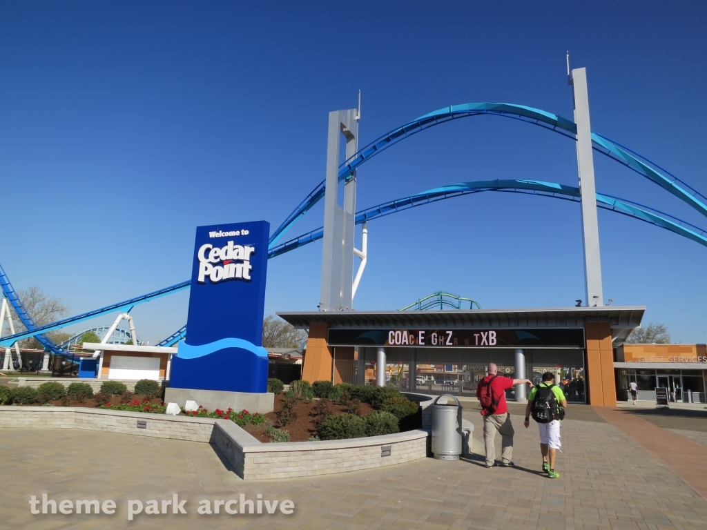 Entrance at Cedar Point