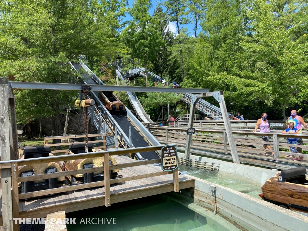 Flume at Knoebels Amusement Resort