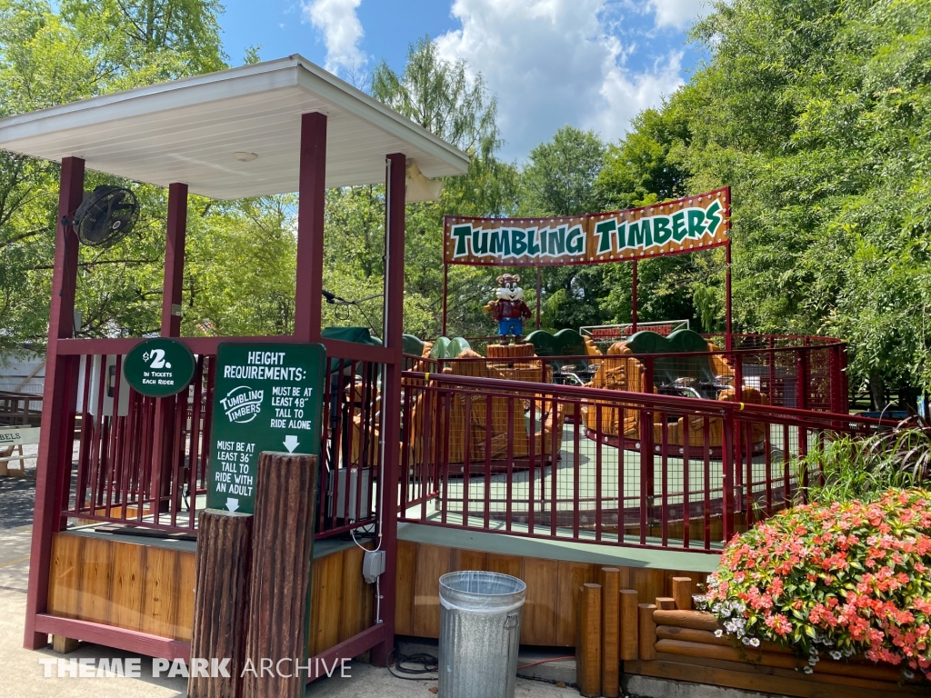 Tumbling Tumblers at Knoebels Amusement Resort