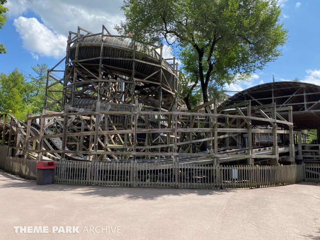 Flying Turns at Knoebels Amusement Resort