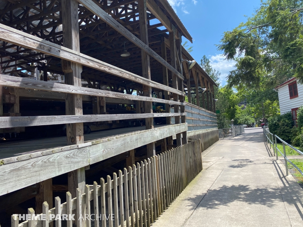 Flying Turns at Knoebels Amusement Resort