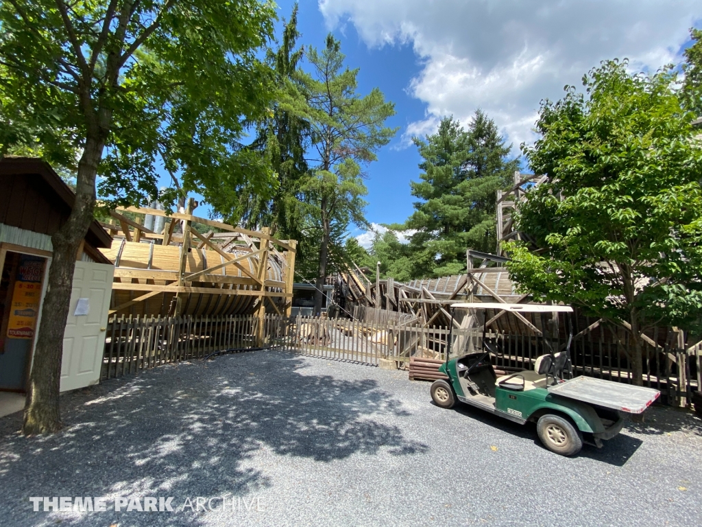 Flying Turns at Knoebels Amusement Resort