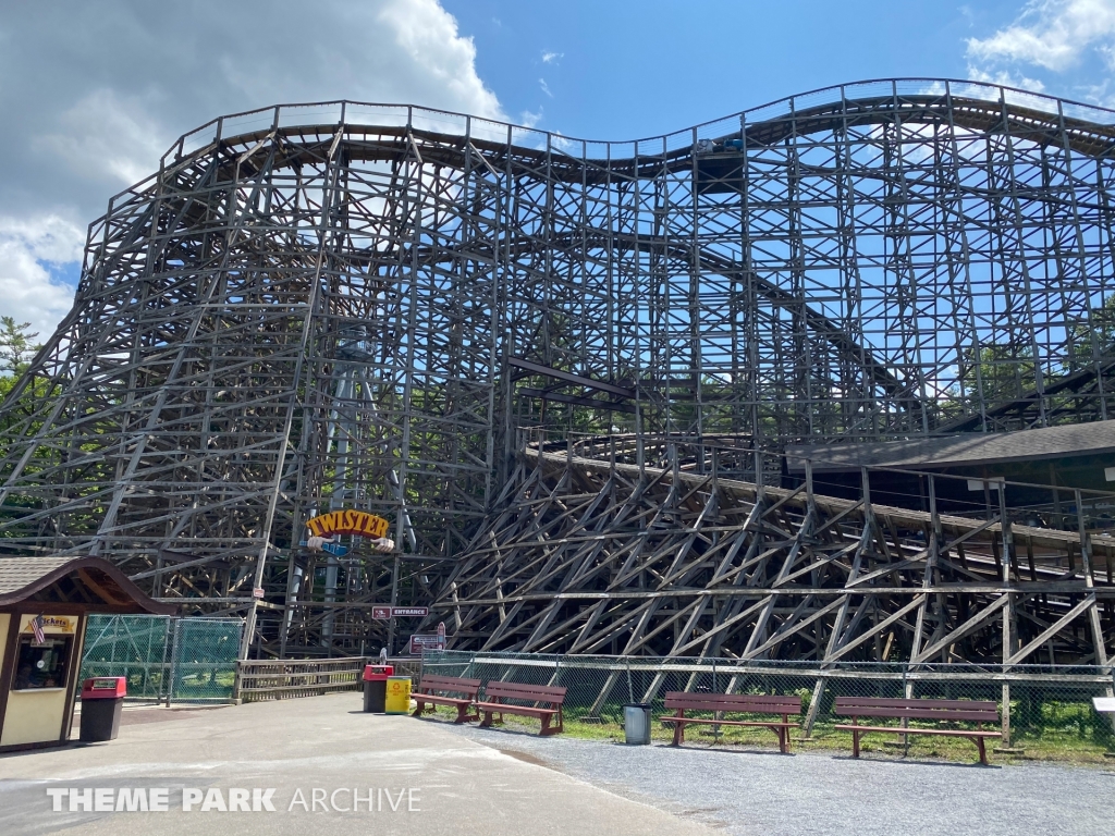 Twister at Knoebels Amusement Resort