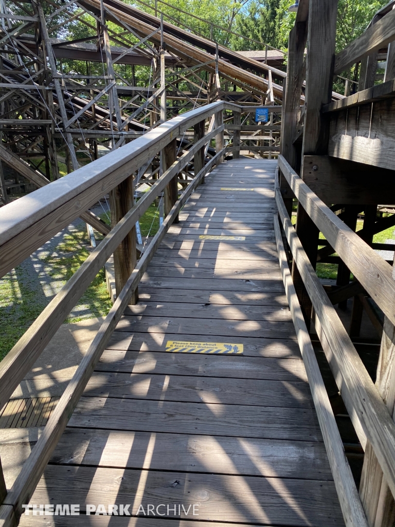 Twister at Knoebels Amusement Resort