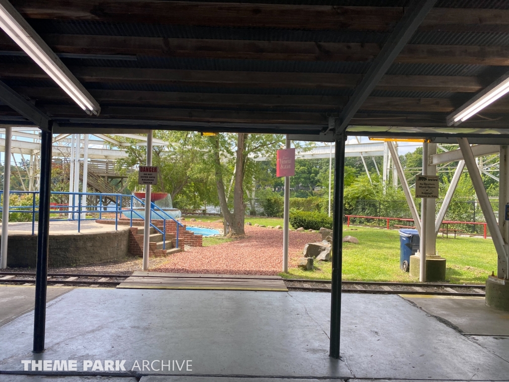 Train at Indiana Beach