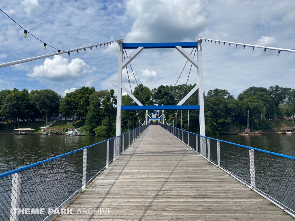 Suspension Bridge at Indiana Beach