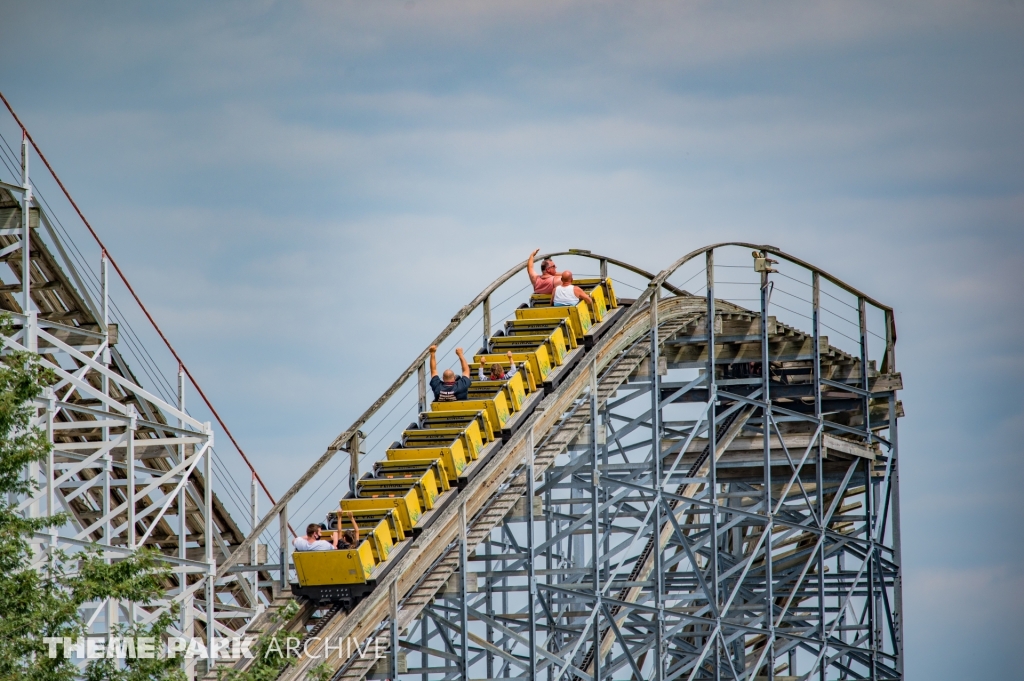 Cornball Express at Indiana Beach