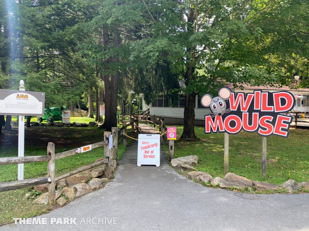 Wild Mouse at Idlewild and SoakZone