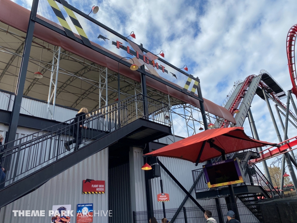 X Flight at Six Flags Great America