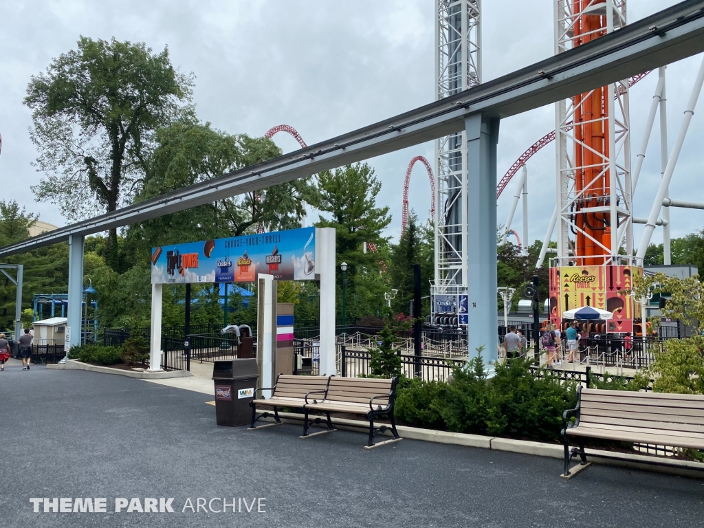 Hershey Triple Tower at Hersheypark
