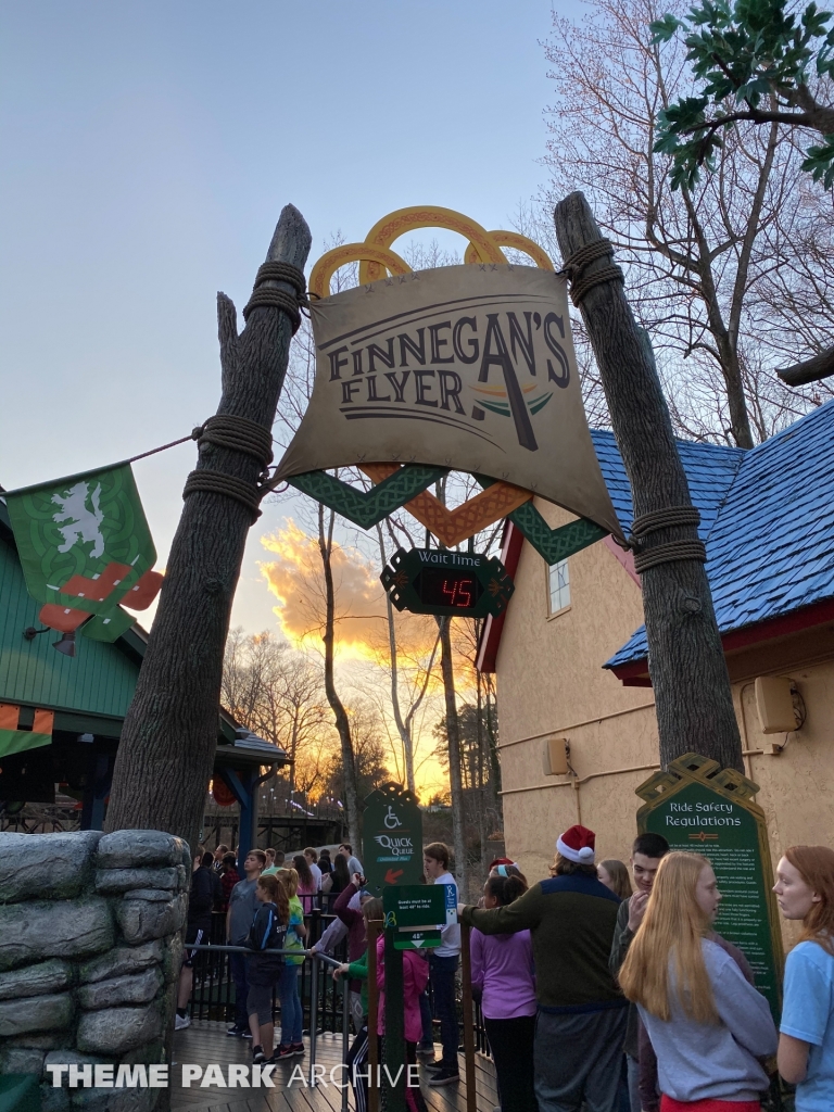 Finnegan's Flyer at Busch Gardens Williamsburg