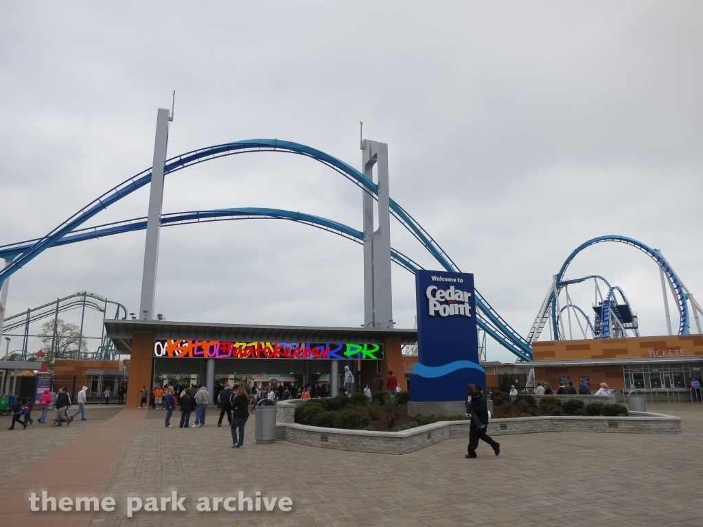 Entrance at Cedar Point