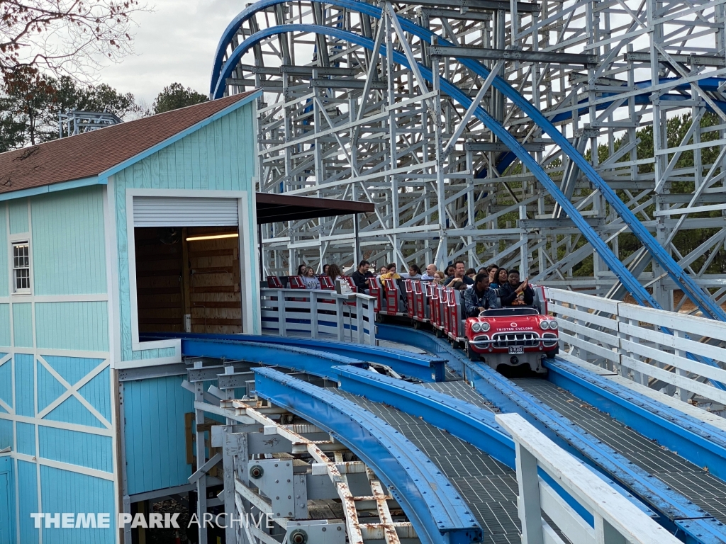 Twisted Cyclone at Six Flags Over Georgia