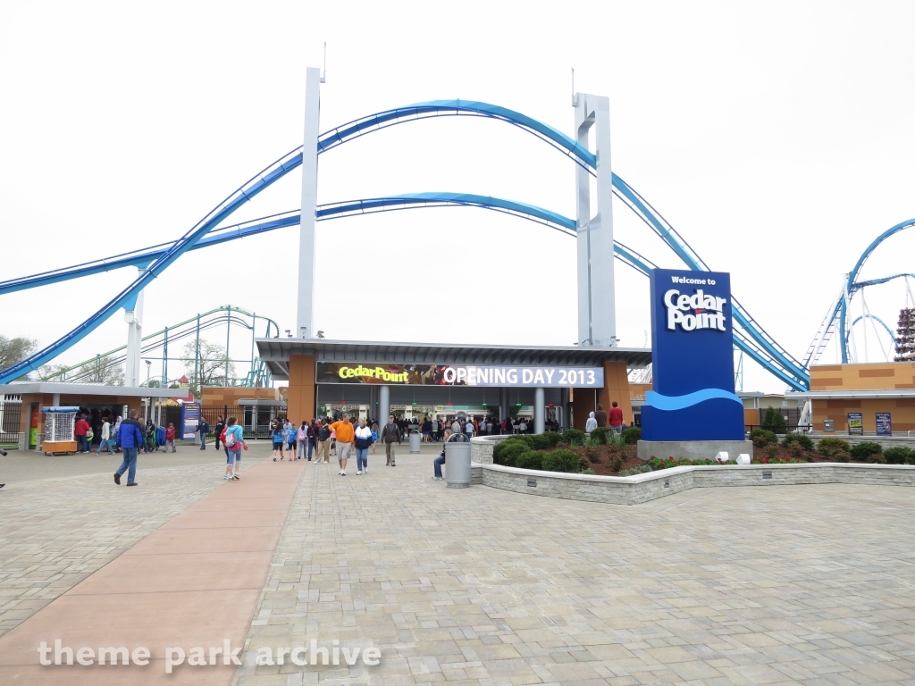 Entrance at Cedar Point