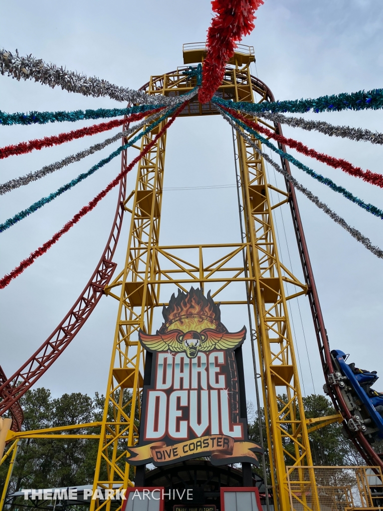 Dare Devil Dive at Six Flags Over Georgia