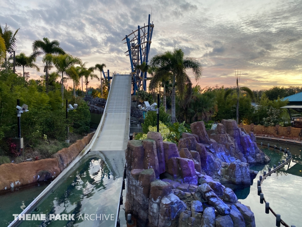 Infinity Falls at SeaWorld Orlando
