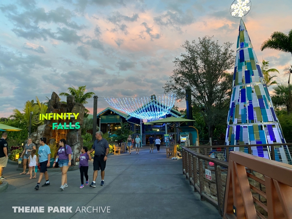 Infinity Falls at SeaWorld Orlando