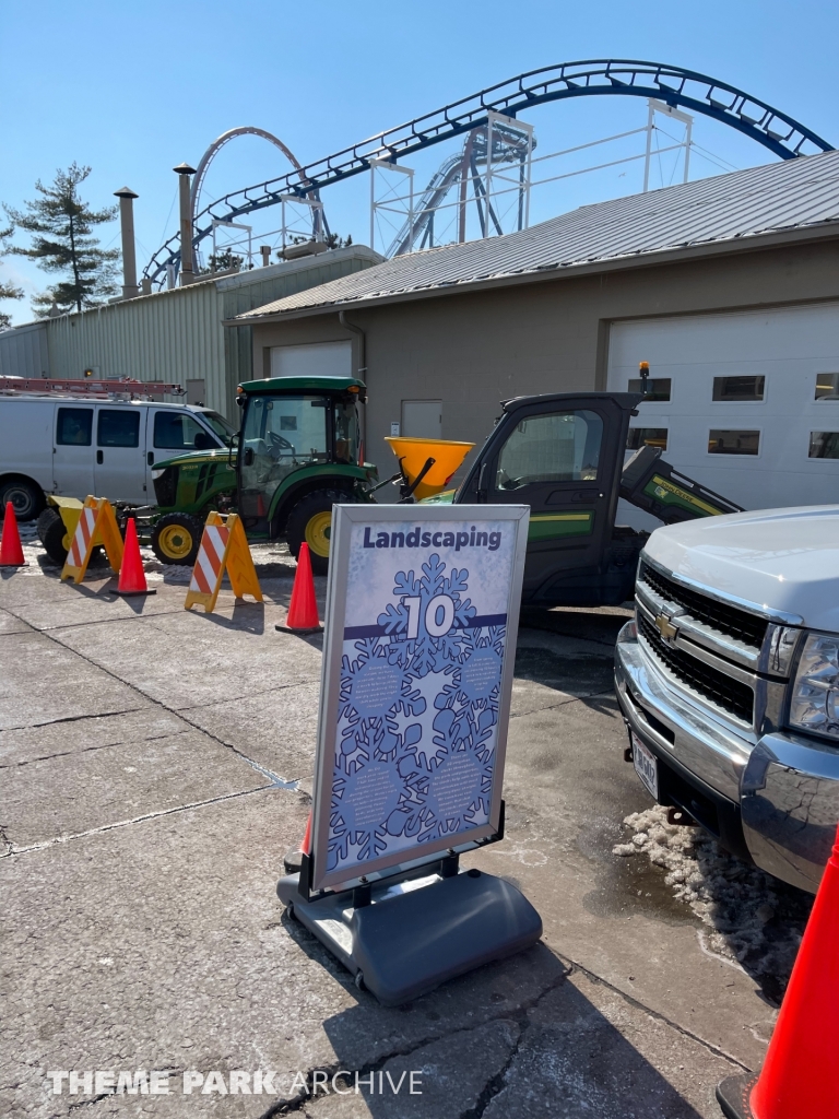Landscaping at Cedar Point