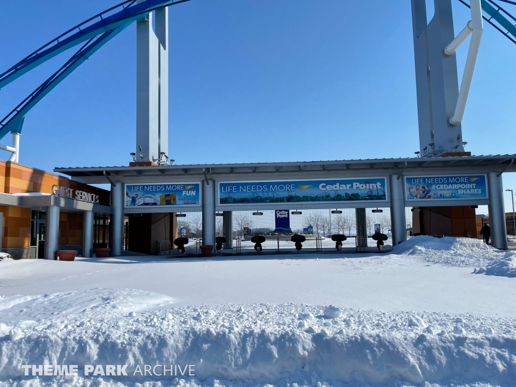 Entrance at Cedar Point