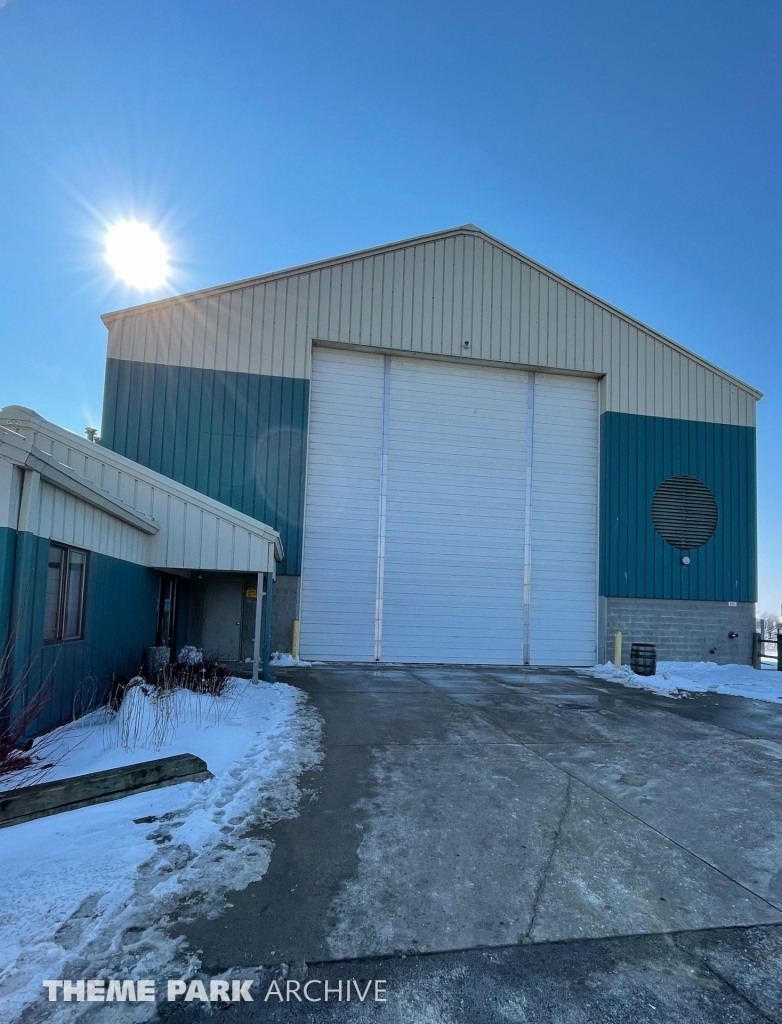 Maintenance Building on the Lake at Cedar Point