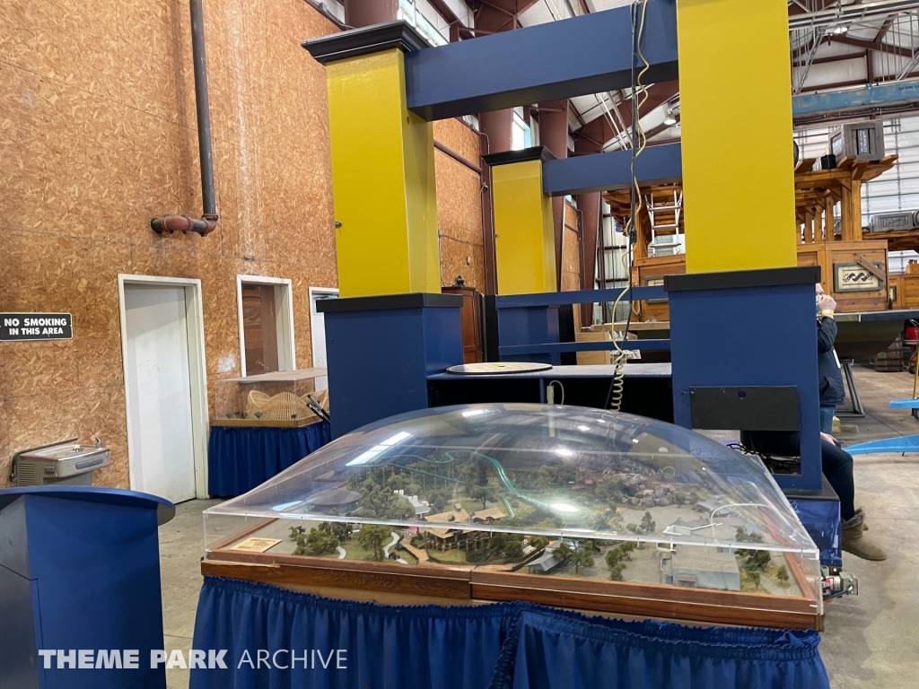 Maintenance Building on the Lake at Cedar Point