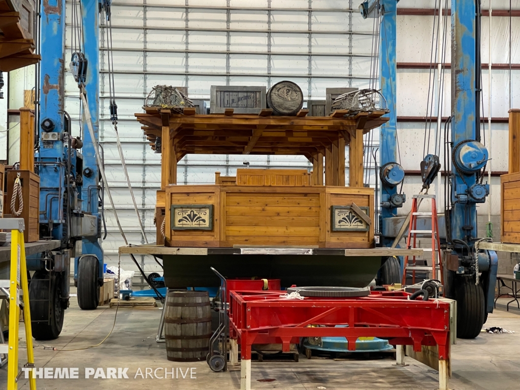 Maintenance Building on the Lake at Cedar Point