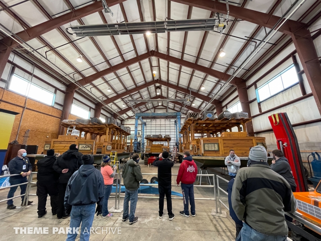 Maintenance Building on the Lake at Cedar Point