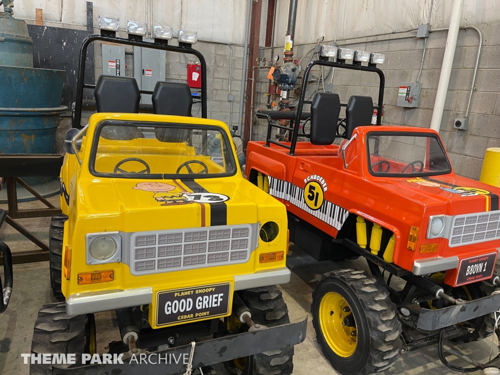 Maintenance Building on the Lake at Cedar Point