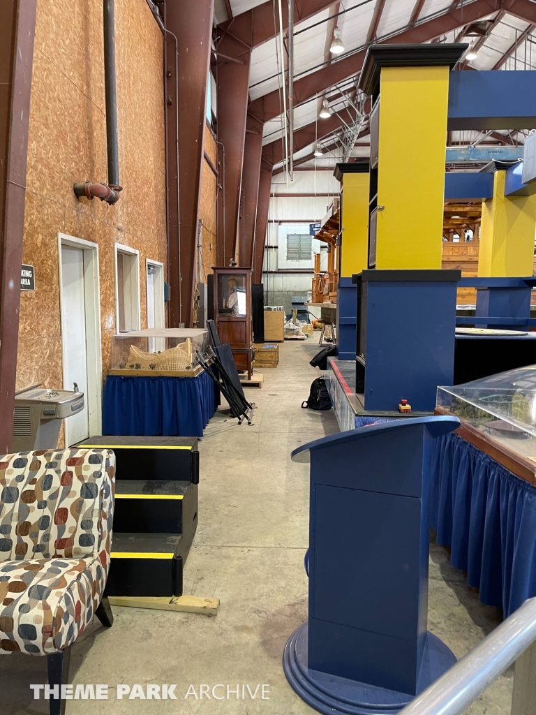 Maintenance Building on the Lake at Cedar Point