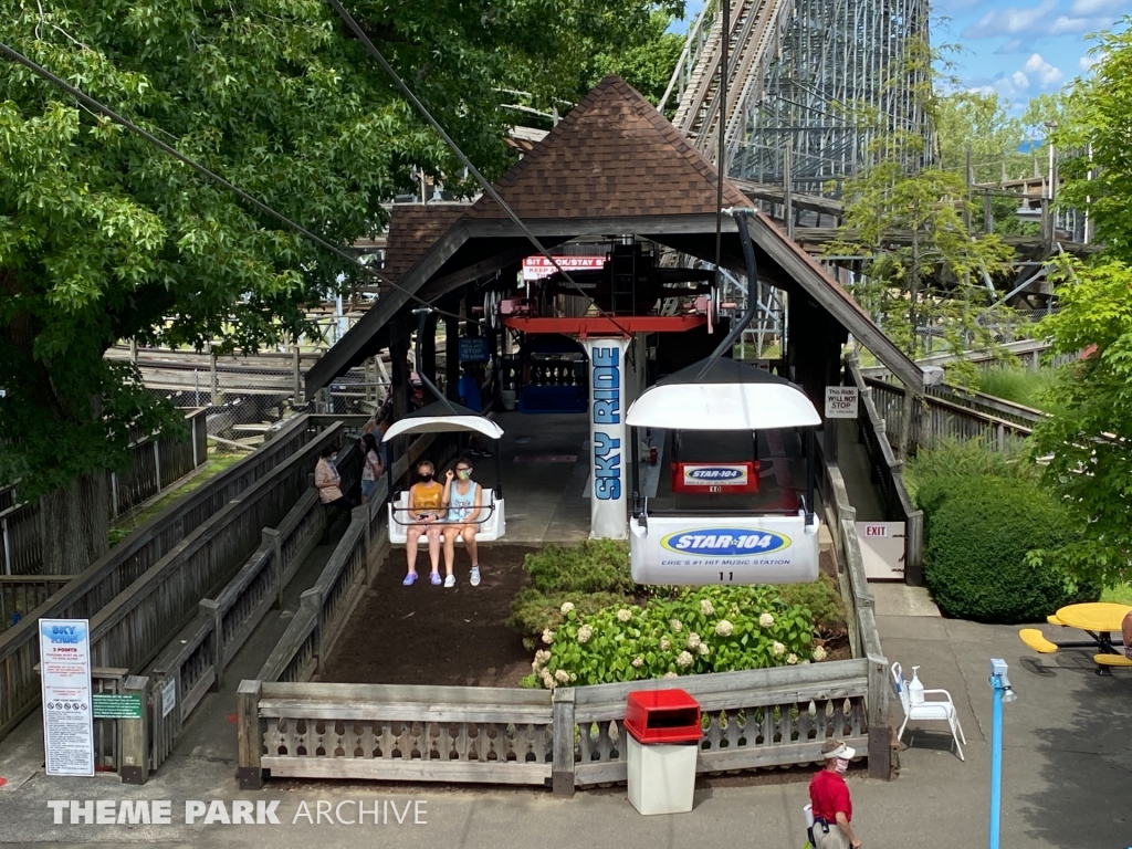 Sky Ride at Waldameer Park