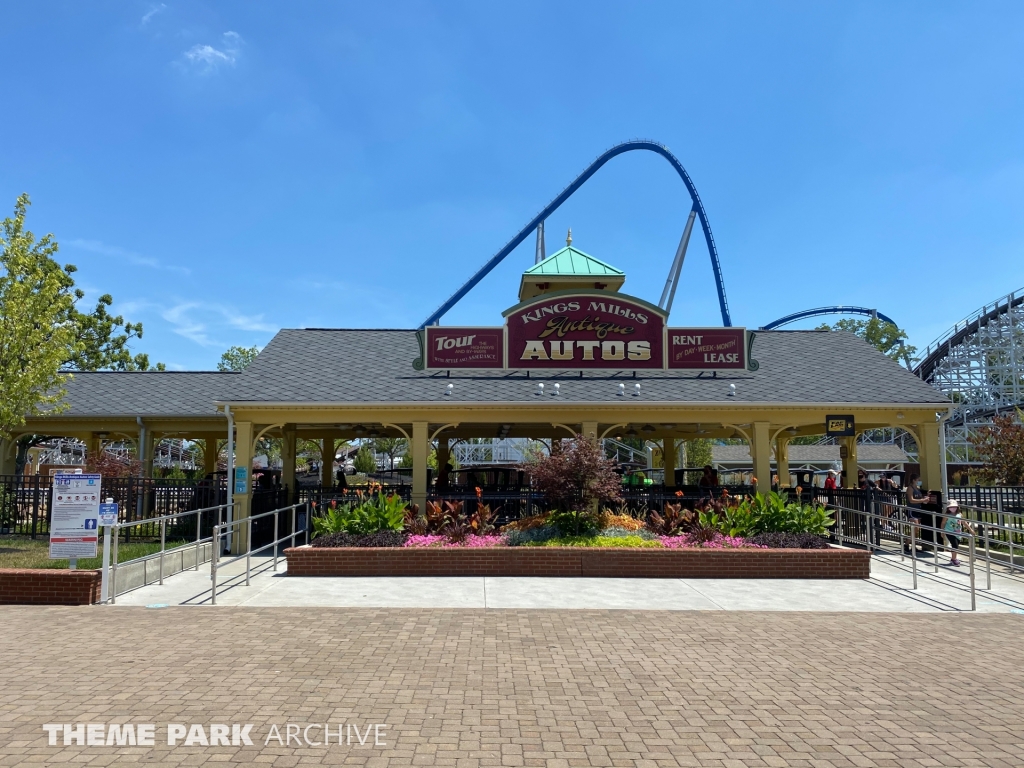 Kings Mills Antique Autos at Kings Island