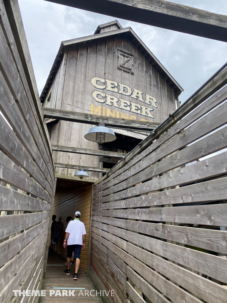 Cedar Creek Mine Ride at Cedar Point