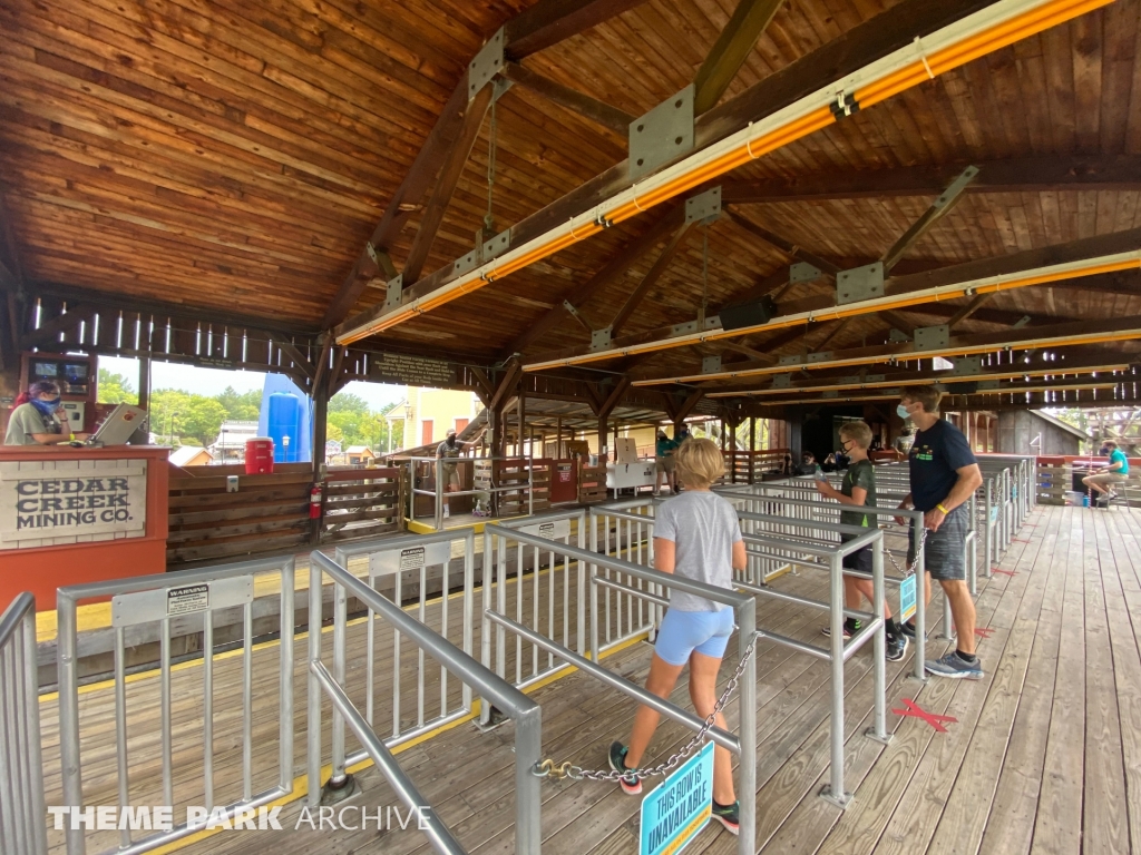 Cedar Creek Mine Ride at Cedar Point