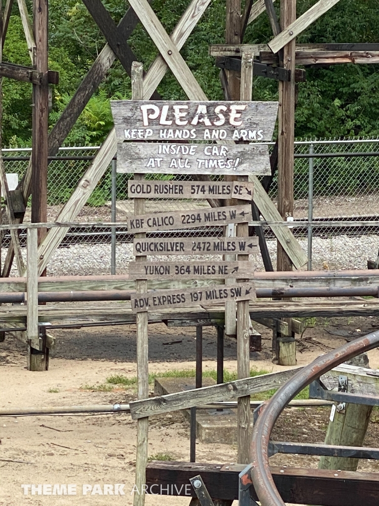 Cedar Creek Mine Ride at Cedar Point