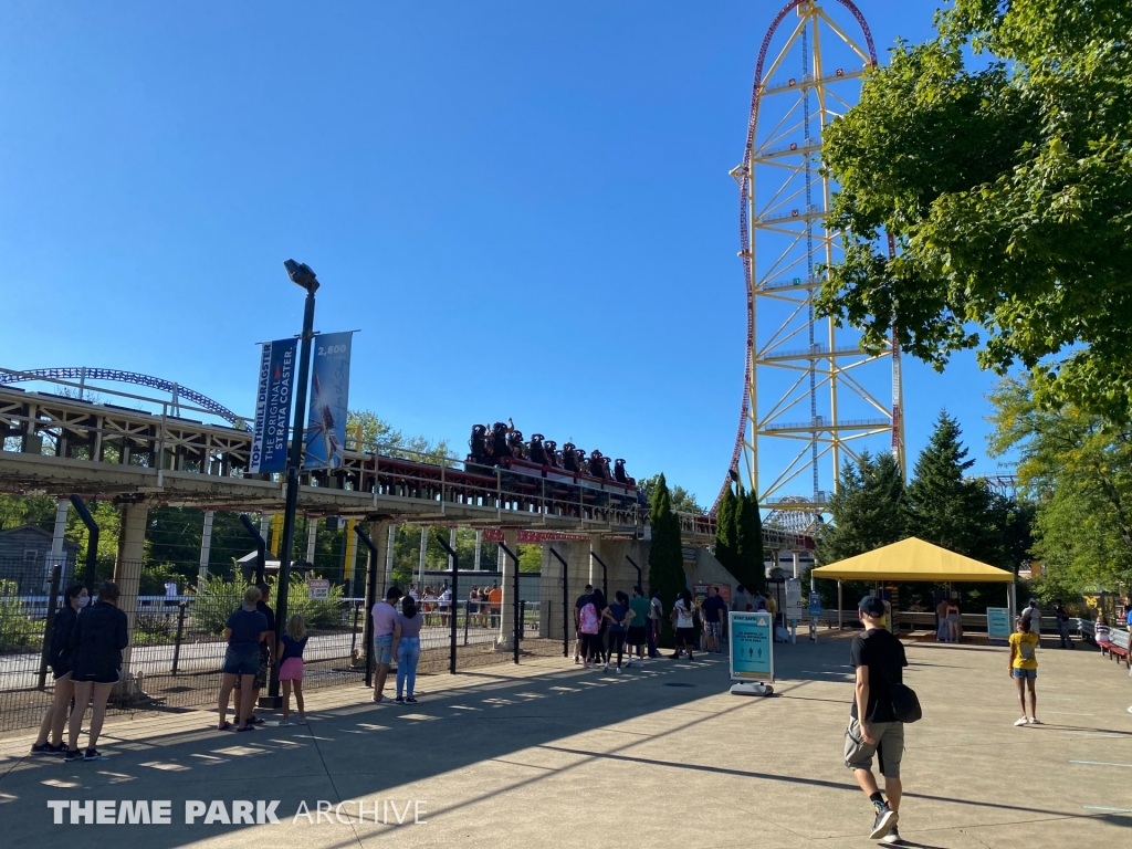 Top Thrill Dragster at Cedar Point