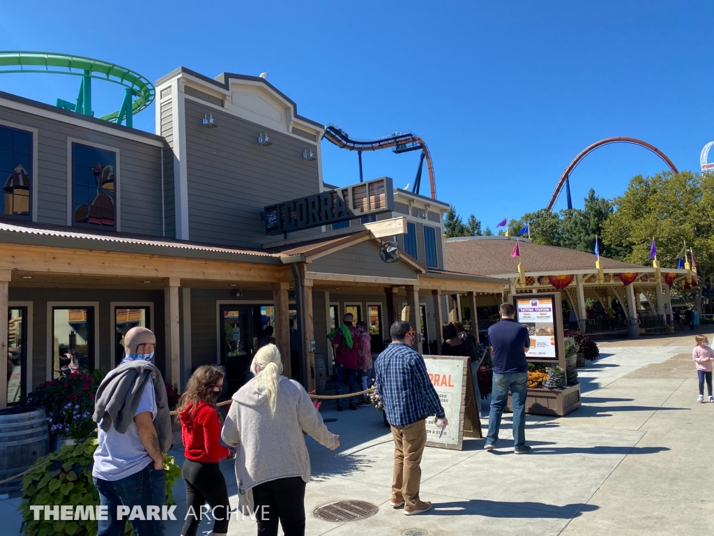 Corral at Cedar Point