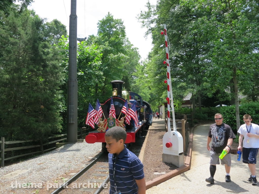 Busch Gardens Railway at Busch Gardens Williamsburg