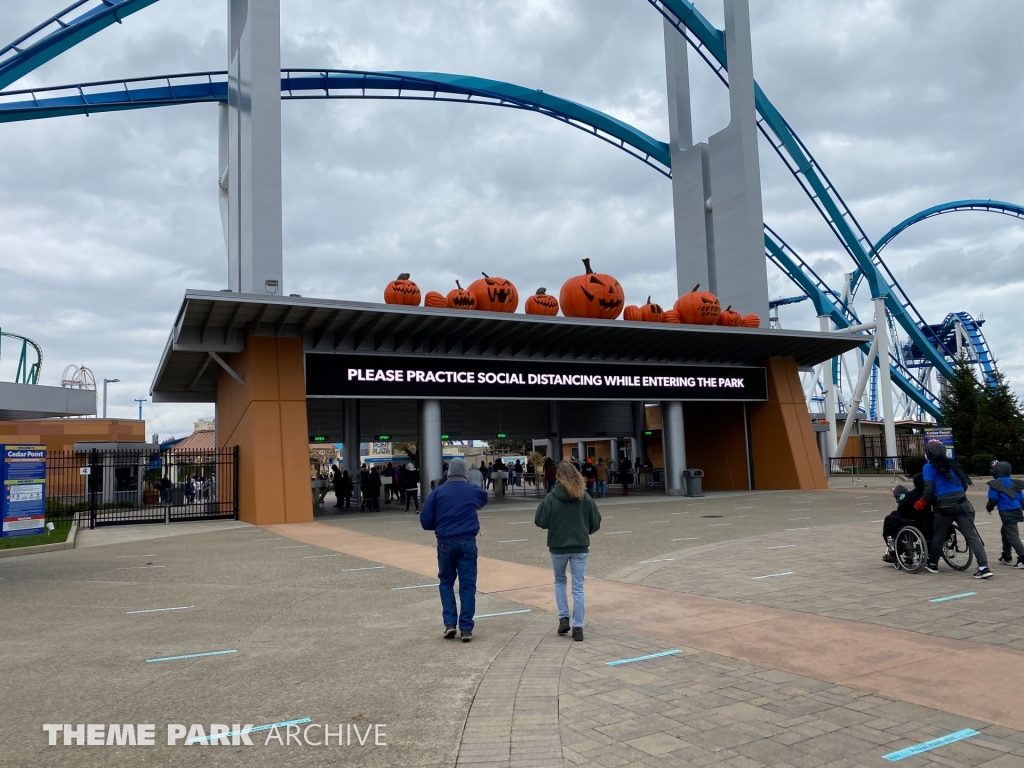 Entrance at Cedar Point